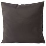 Housse de coussin polyester 40x40cm gris