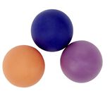 Balle pour raquette de plage caoutchouc x3 Ø4cm