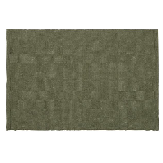 Tapis intérieur rectangulaire 100% coton texturé 60x90cm (3 modèles)