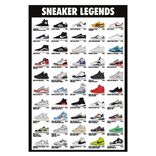 Poster Sneakers Legends 91,5x61cm