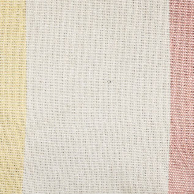 Fouta de plage 1 personne coton bayad&egrave;re rayures color&eacute;es 92x165cm