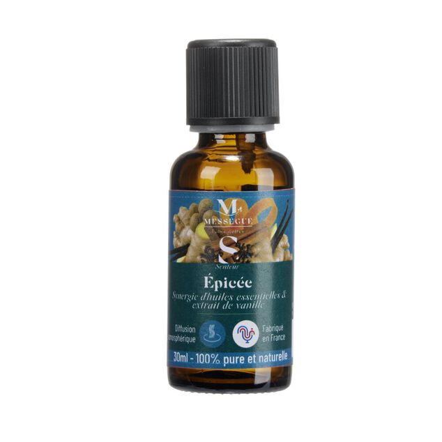 Synergie d'huiles essentielles &eacute;pic&eacute;e Mess&eacute;gu&eacute; 30ml