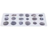 Fond de douche galet gris PVC