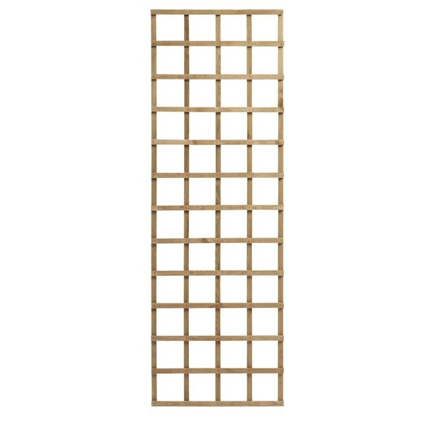 Treillis rectangulaire en pin naturel 60 x H180 cm