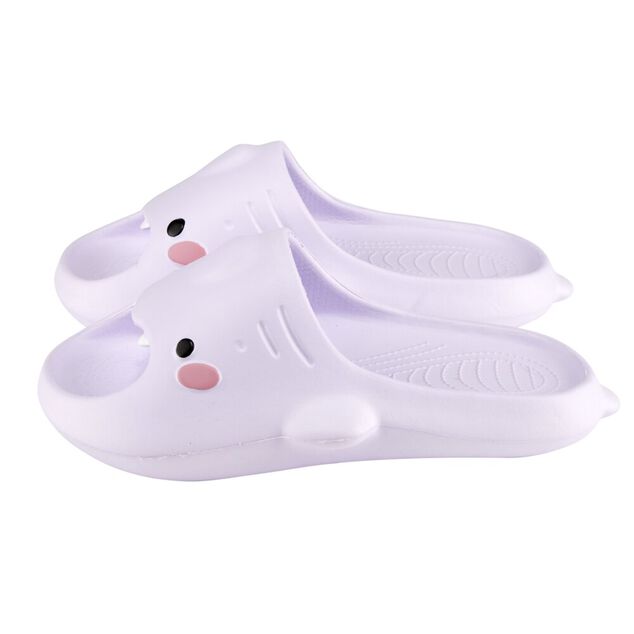 Claquettes raie manta violet 40/41