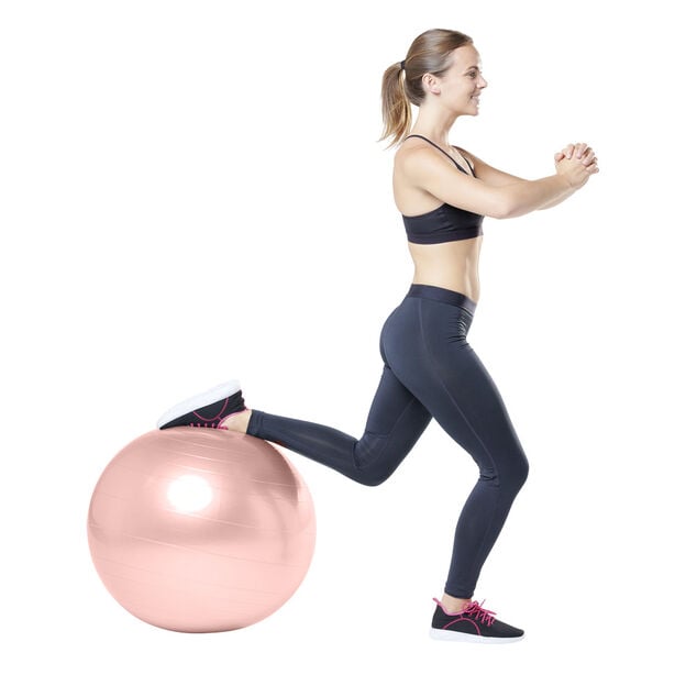 Ballon de fitness Ø65cm avec pompe manuelle