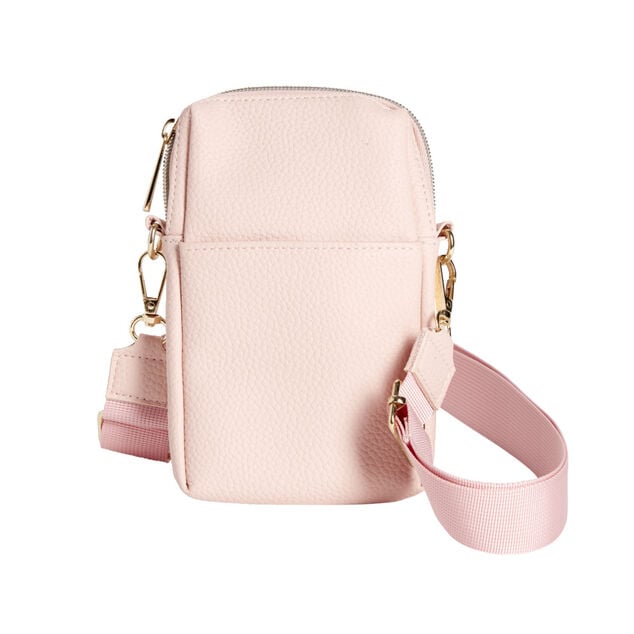 Sac bandouli&egrave;re &agrave; t&eacute;l&eacute;phone simili uni 10xH16,5cm (6 mod&egrave;les)