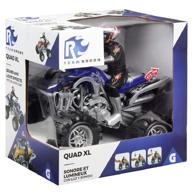 Quad friction son et lumière 3 coloris
