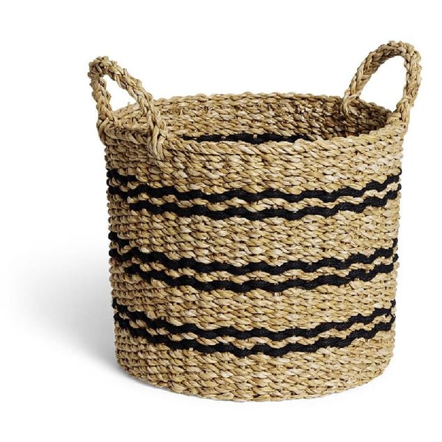 Pani&egrave;re osier ronde moyen mod&egrave;le &Oslash;32xH27cm