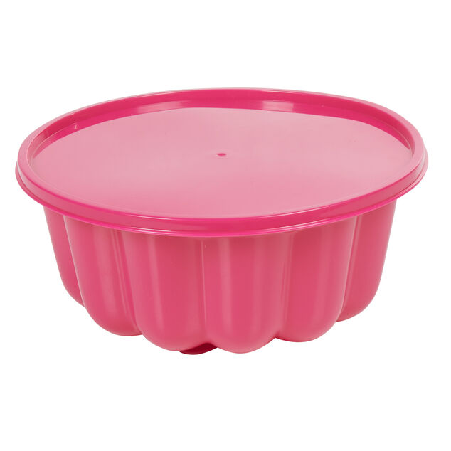 Moule à charlotte silicone rose