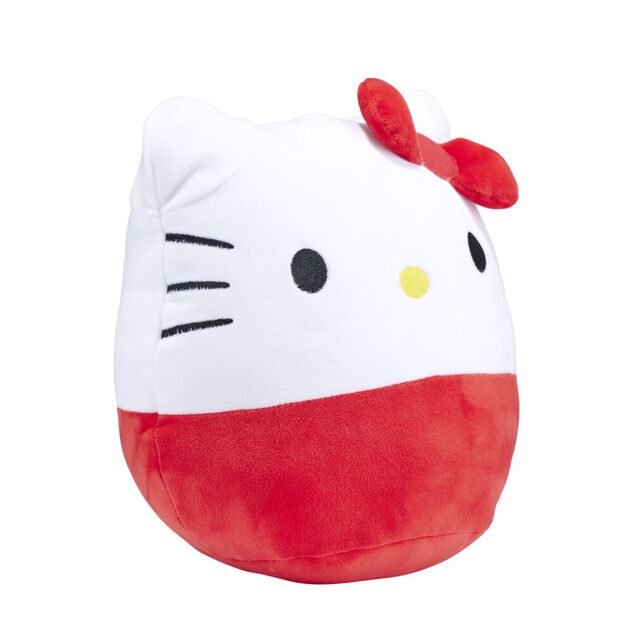 Peluche animaux squishy Hello Kitty &Oslash;27xH27cm (4 mod&egrave;les)