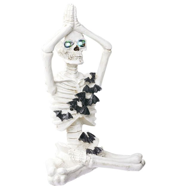 Squelette LED Halloween &agrave; poser