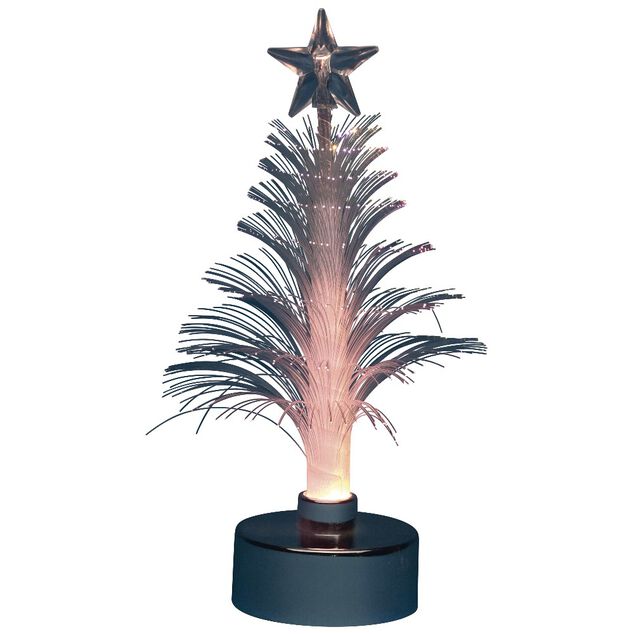 Sapin lumineux fibre optique multicolore