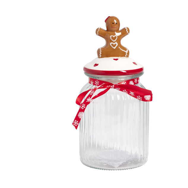 Bonbonnière Noël en verre 1L (3 modèles)