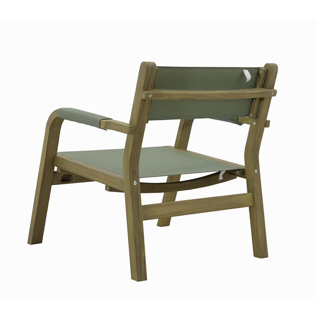 Fauteuil de jardin Bali acacia vert H72cm