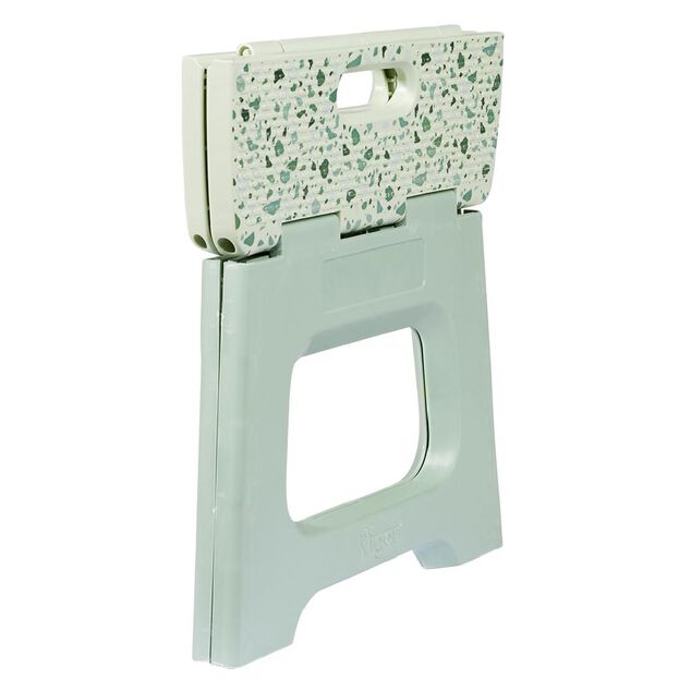 Tabouret pliant plastique H23cm (2 mod&egrave;les)