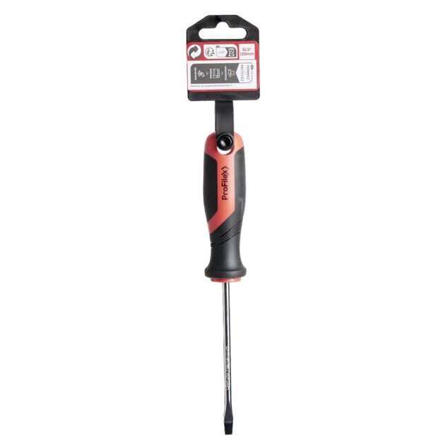 Tournevis plat 5mm rouge