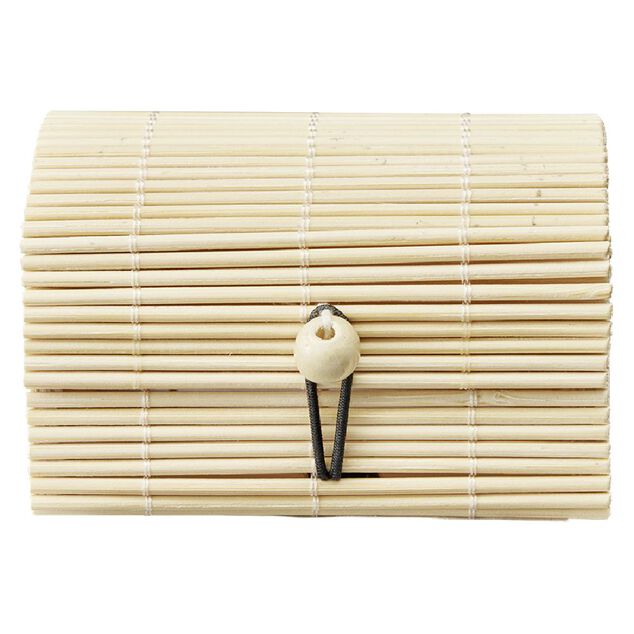 Bo&icirc;te en bambou L9x6xH9cm