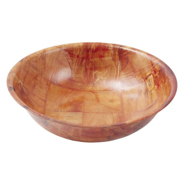 Saladier rond en bois couscoussier &Oslash;25xH5cm