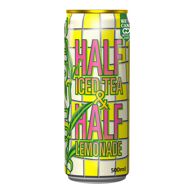 Canette boisson Arizona th&eacute; glac&eacute; citron limonade 50cl