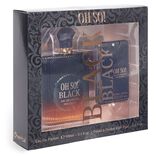 Coffret eau de parfum femme OH SO BLACK 100ml avec flacon de poche 20ml