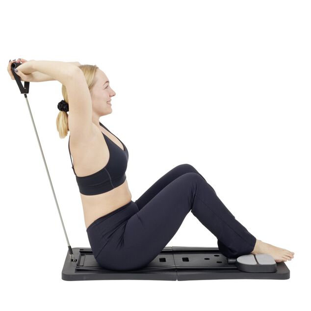 Planche fitness pilate pliable multi-exercices 41x99cm