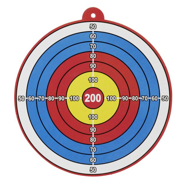 Jeu de cible pour toilettes avec pistolet fléchettes et cible