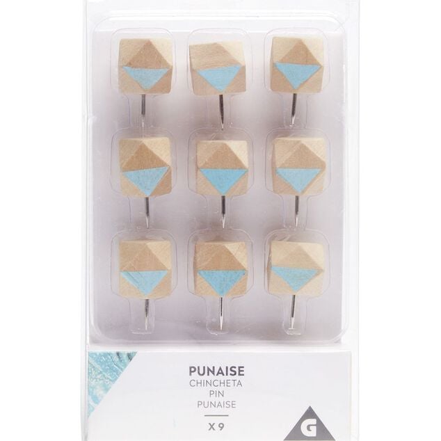 Punaise en bambou x9