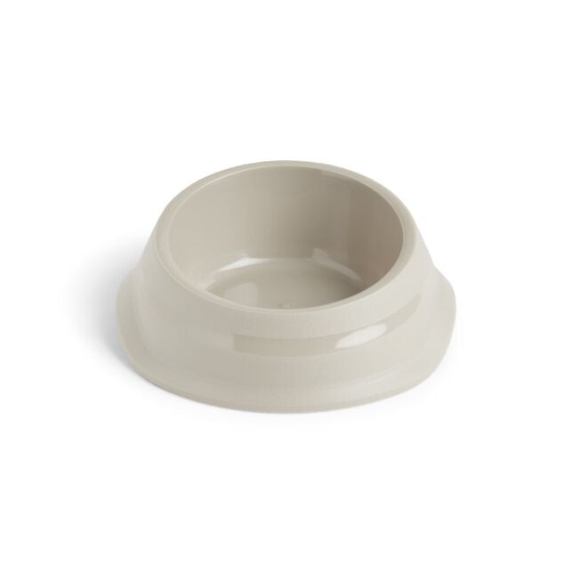 Gamelle antid&eacute;rapante pour chien plastique gris &Oslash;19xH.8cm