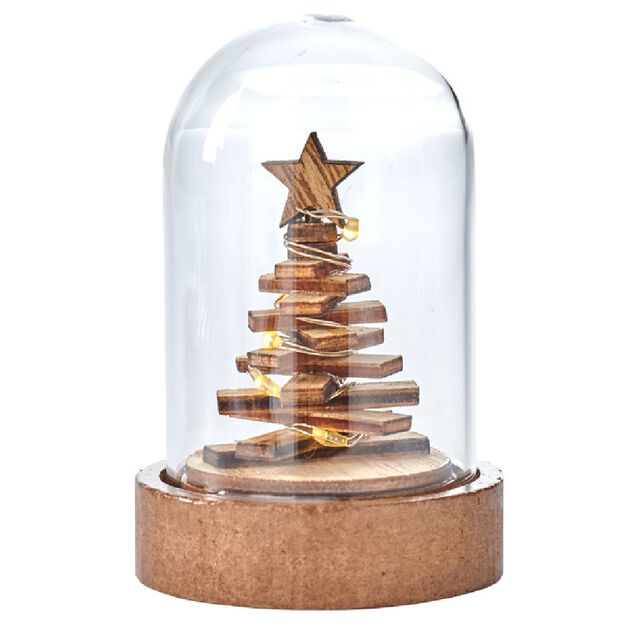 D&eacute;coration sous cloche &agrave; poser 3 &agrave; 10 LED