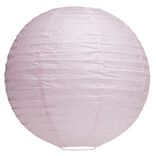 Suspension boule chinoise papier rose - Ø30xH28cm