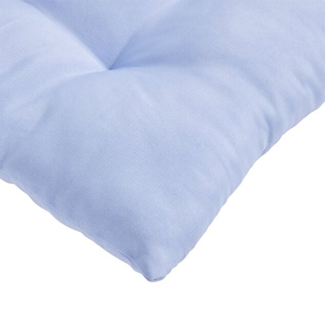 Coussin de banc assise matelass&eacute;e &agrave; nouettes 45x120cm (3 couleurs)