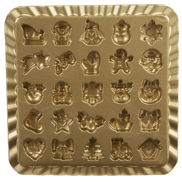 Calendrier de l'avent et moule &agrave; chocolat No&euml;l