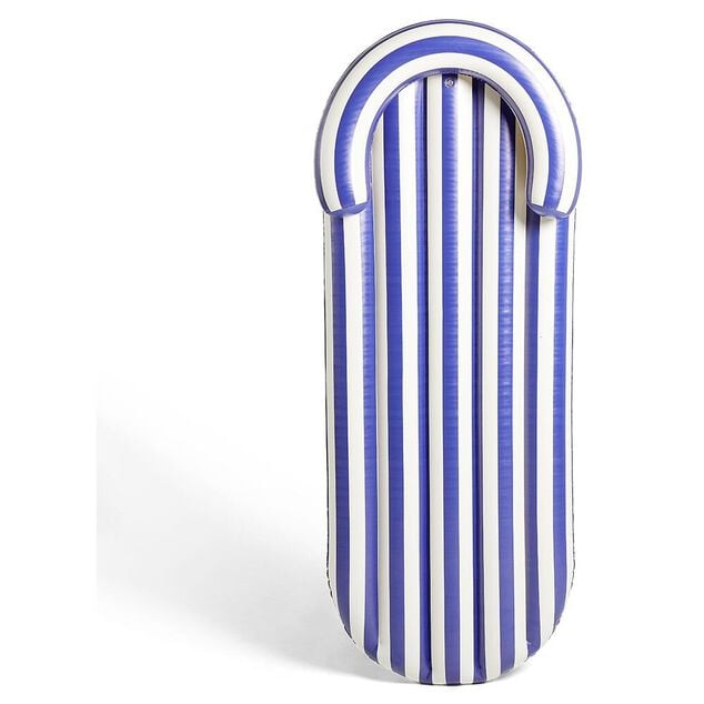 Fauteuil gonflable &agrave; rayures 180x65cm - 3 mod&egrave;les