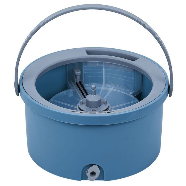 Seau essoreur polypropyl&egrave;ne bleu L22x16xH32,5cm