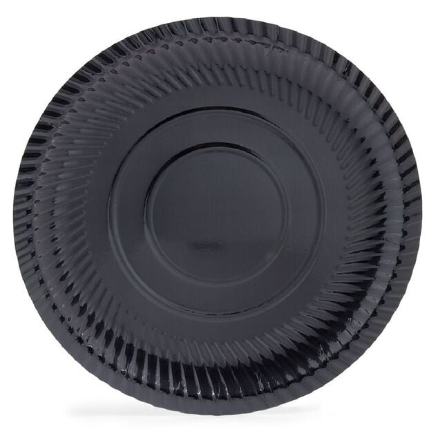 Plateau pr&eacute;sentation carton noir x3