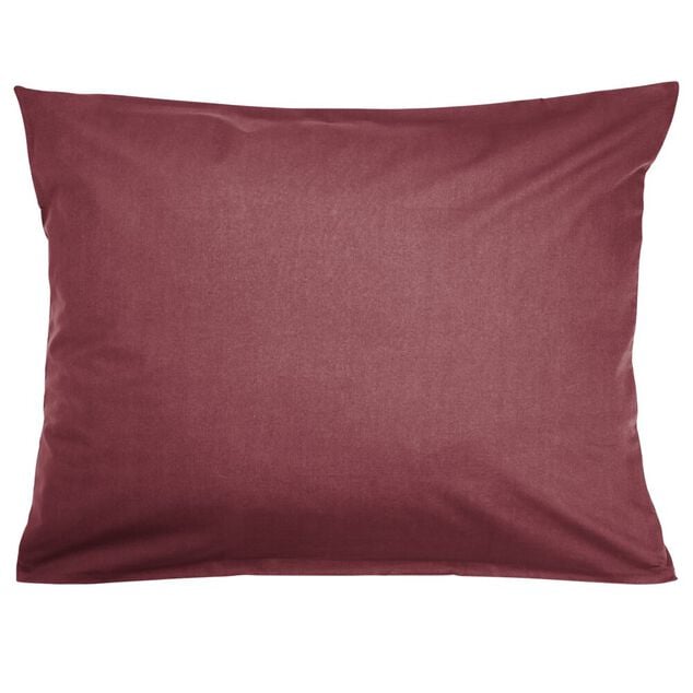 Taies d'oreiller rectangulaire x2 microfibre uni 50x70cm (4 mod&egrave;les)