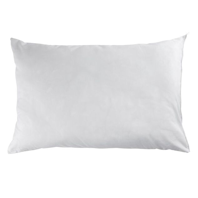 Oreiller rectangulaire blanc 70x45xÉp15cm