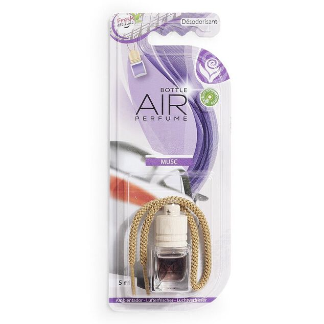 D&eacute;sodorisant voiture bouteille senteur musc 5ml