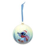 Boule de No&euml;l Disney Stitch bleu &Oslash;9,5 cm