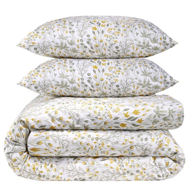 Parure de lit 140x200cm 1 personne 3 pi&egrave;ces (3 mod&egrave;les)