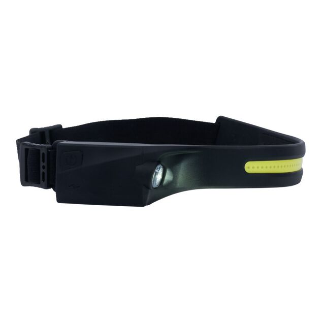 Lampe frontale rechargeable 200lms en silicone &eacute;clairage &agrave; 270&deg;