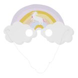 Masque fée licorne x8