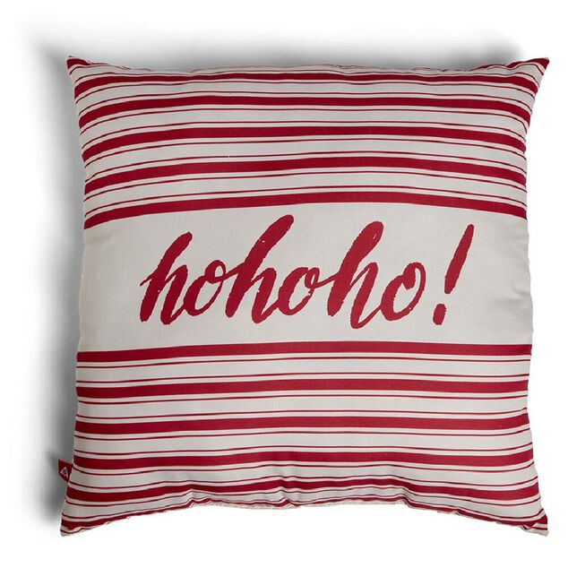 Coussin No&euml;l motif HoHoHo 40x40cm