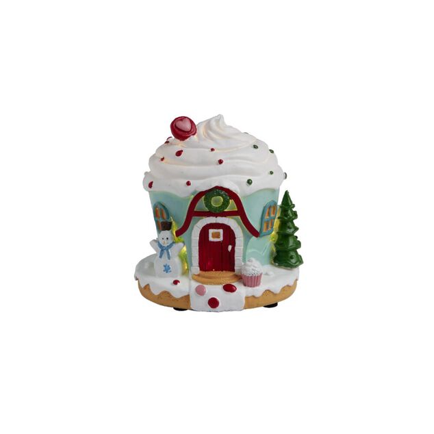 Maison cupcake lumineuse - 2 modèles