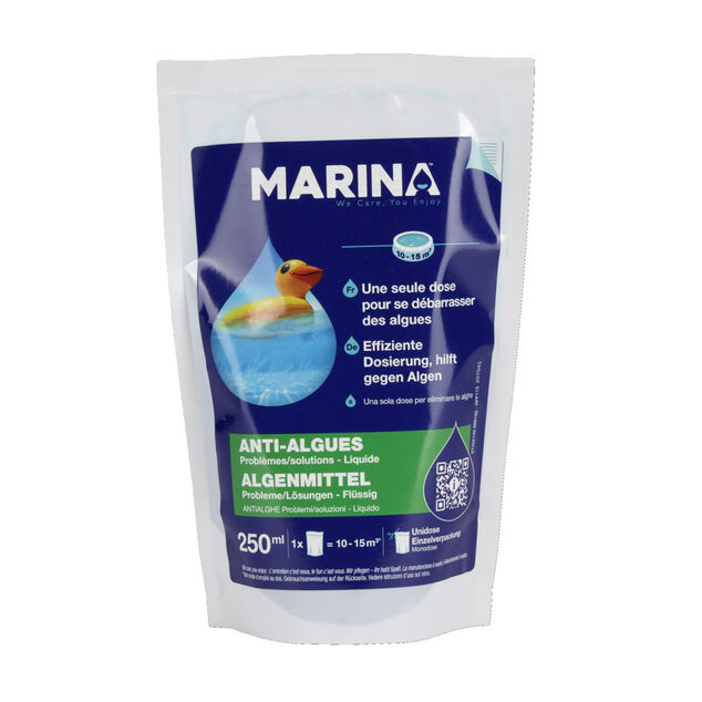 Anti algues sachet unidose 250ml Marina