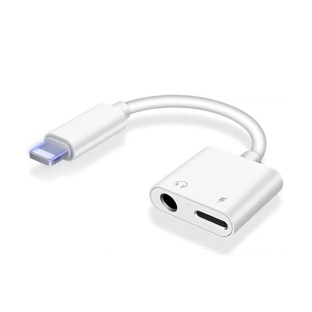 Adaptateur Lightning et jack 2 en 1