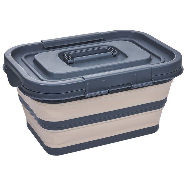 Bo&icirc;te alimentaire rectangulaire r&eacute;tractable 17L