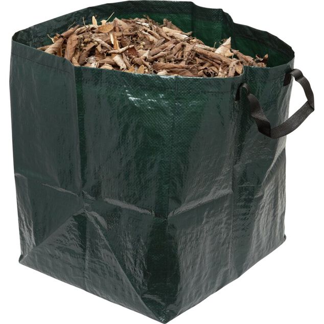 Sac de jardin plastique vert 80L 43x39xH48 cm