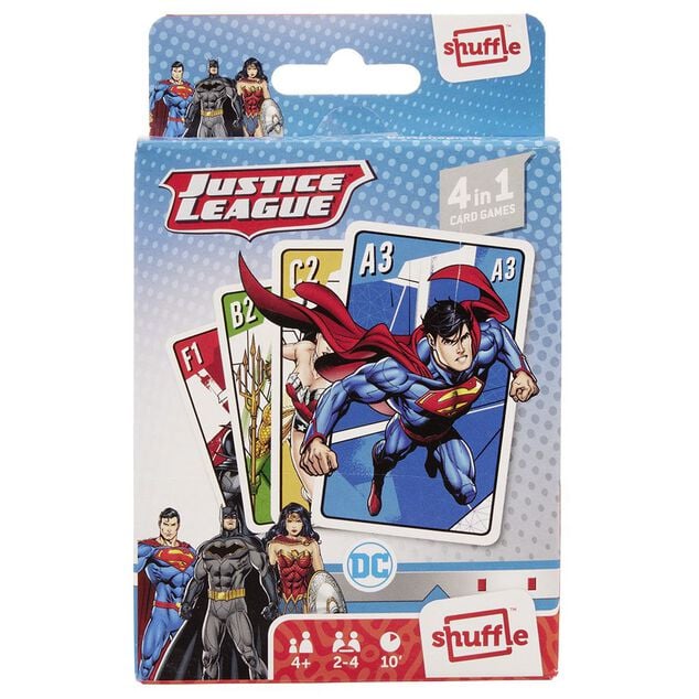 Jeu de cartes 4 en 1 Cartamundi